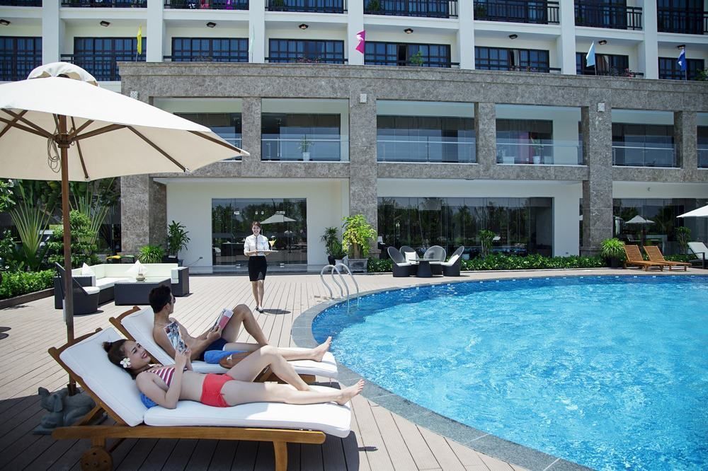 Muong Thanh Grand Lao Cai Hotel Kültér fotó
