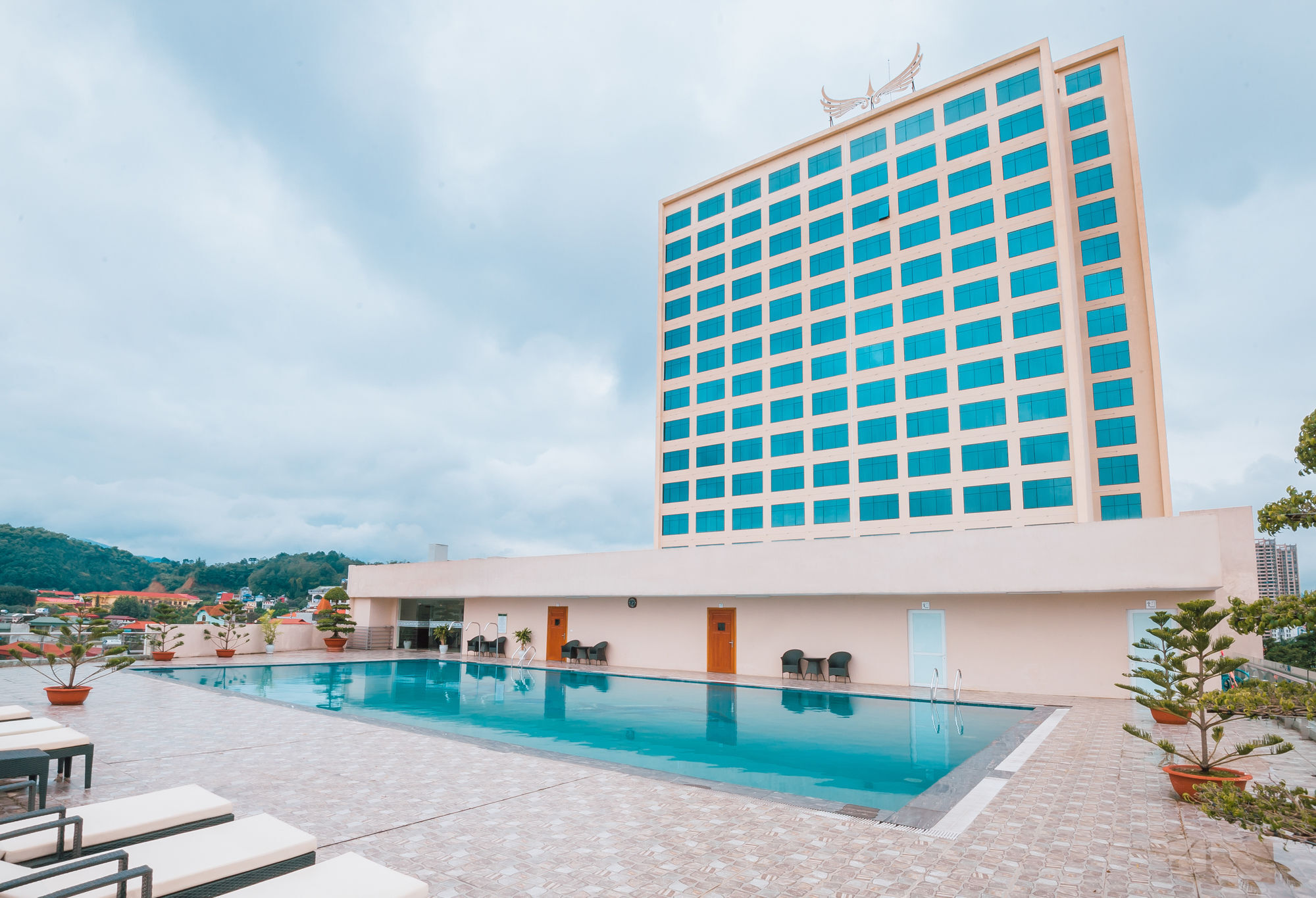 Muong Thanh Grand Lao Cai Hotel Kültér fotó